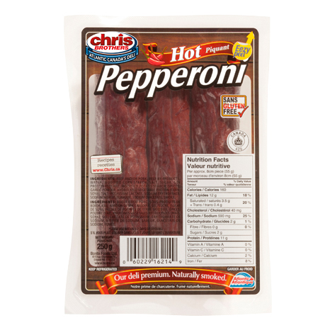 10116214-Hot pepperoni-250g