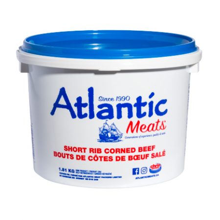 Atlantic Meats Short Rib Corned Beef-1.81kg