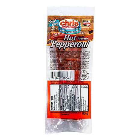 Hot Pepperoni-Snack Size-80g